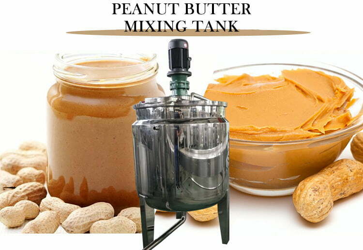 Electric heating peanut butter mixing tank - Taizy Machinery Co., Ltd