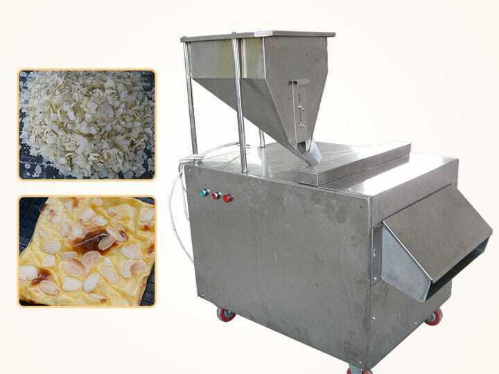 https://www.peanut-butter-machine.com/wp-content/uploads/2021/04/Nut-slicing-machine-with-finished-almond-slices-almond-slice-snack.jpg